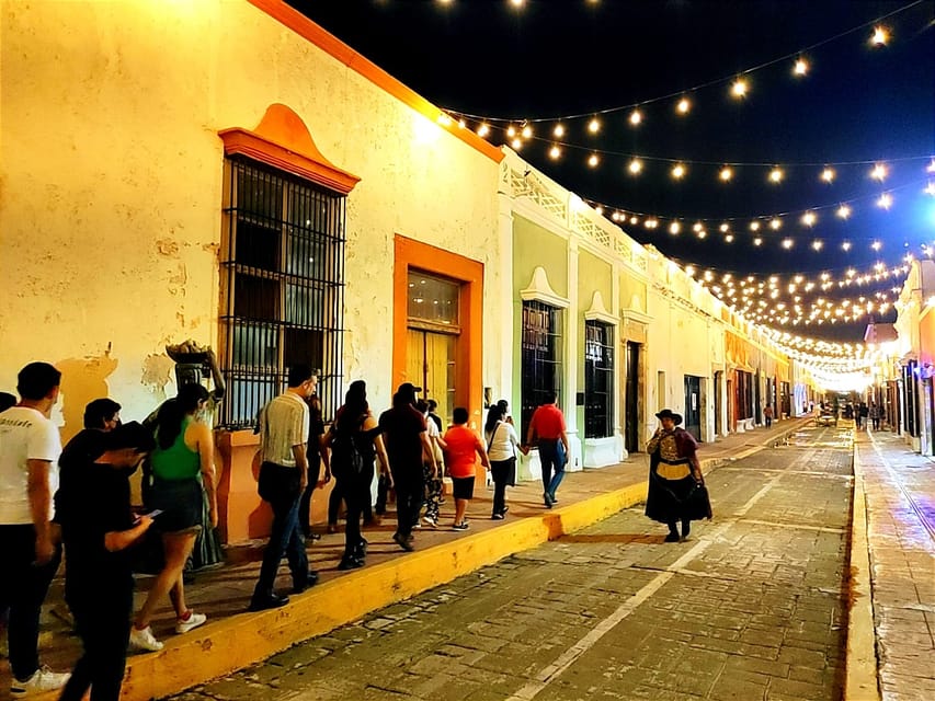 Campeche Mexikanische Geschichten Theatralische Performance Walking