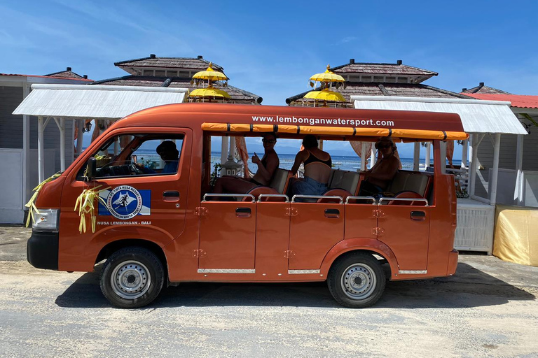 Från Bali: Lembongan &amp; Penida 2-dagarstur med snorklingMötesplats (ingen hämtning och lämning)