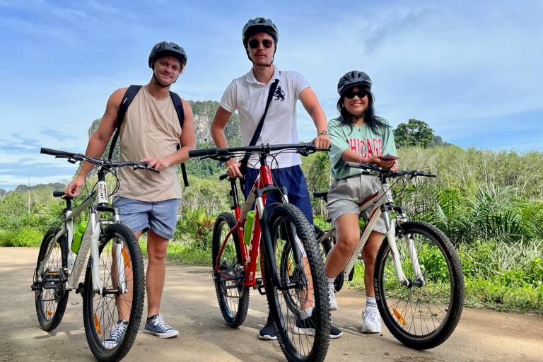 Krabi: excursion à vélo d'une demi-journée de 27 km