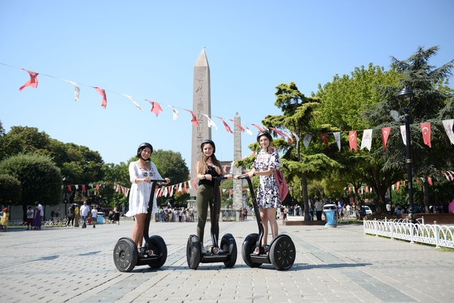 Visit Istanbul Guided Segway Tour of the Old Town in Galata Tower area, Istanbul