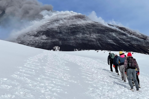 Etna: winterse trektocht op grote hoogte
