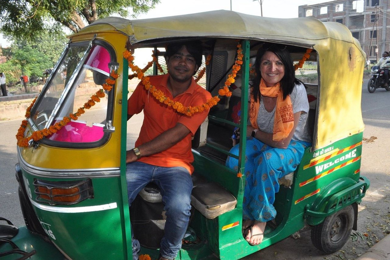 Excursión en Tuk Tuk por el Taj Mahal y la Agra localOpción Estándar