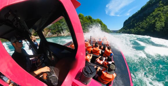 Niagarafälle USA: 45-minütige Jet-Boat Tour auf dem Niagara River