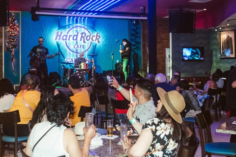 Nächtliche Stadtrundfahrt durch Cancun und Live-Musik-Nacht im Hard Rock