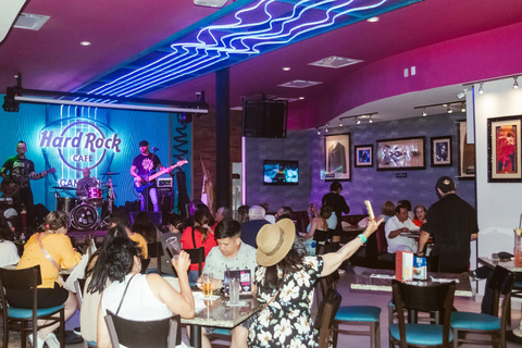 Nächtliche Stadtrundfahrt durch Cancun und Live-Musik-Nacht im Hard Rock