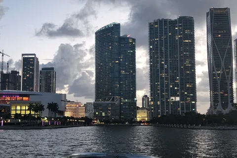 Miami - Biscayne Bay Biscayne Bay Millionaire's Row båttur