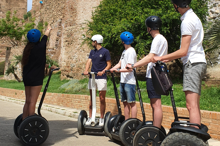 Malaga segway: Segway Tour of Gibralfaro Castle 1-Hour