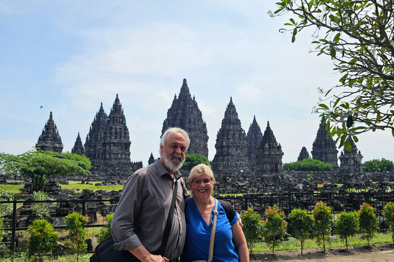 Yogyakarta Airport: Borobudur Climb & Prambanan Guided Tour