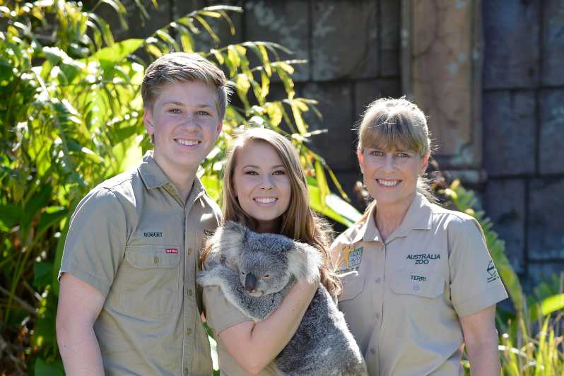 サンシャイン コースト発：オーストラリア動物園の入場券と送迎