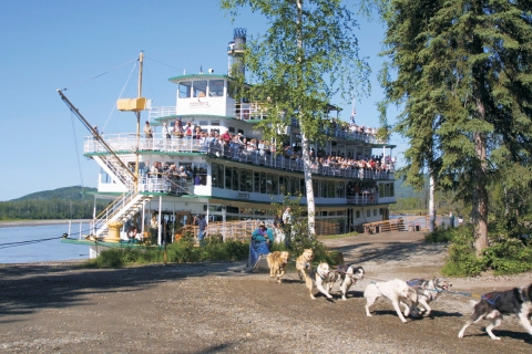 Fairbanks: Flussschifffahrt und Dorftour