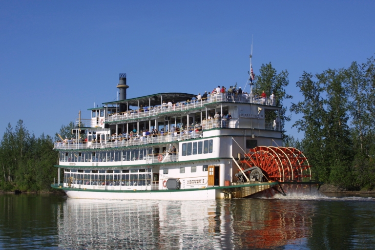 Fairbanks: Crucero en barco por el río y visita a un pueblo