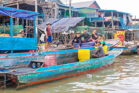 Siem Reap: pływająca wioska, wycieczka łodzią o zachodzie słońca i nie tylko