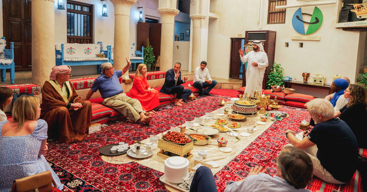 Dubai: Emirati Cultural Experience with Emirati Meal | GetYourGuide