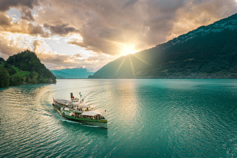 Interlaken: Lake Brienz Cruise and Rothorn Steam Train