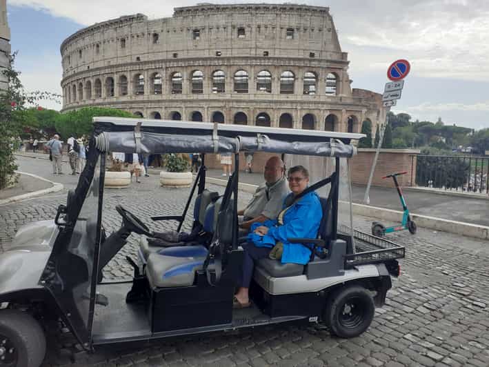 Rome Private Golf Cart Tour with convenient pickup GetYourGuide