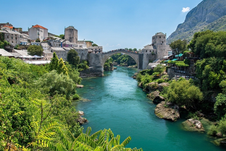 From Split: Private Mostar and Kravica Waterfall Tour Private Mostar and Kravica Waterfall Tour