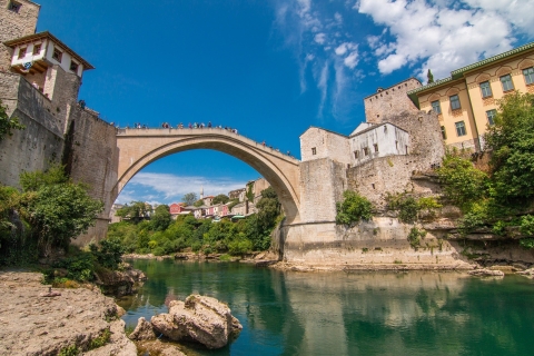 From Split: Private Mostar and Kravica Waterfall Tour Private Mostar and Kravica Waterfall Tour