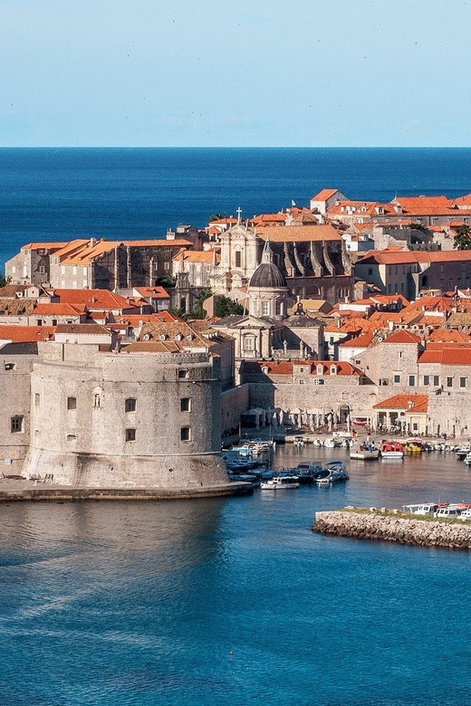 Sunset Dubrovnik, Croatia, Adriatic Sea Desktop Wallpaper Hd :  Wallpapers13.com