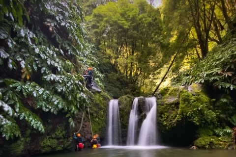 Sao Miguel: Caldeiroes Canyoning Experience Half-Day Tour with Meeting Point