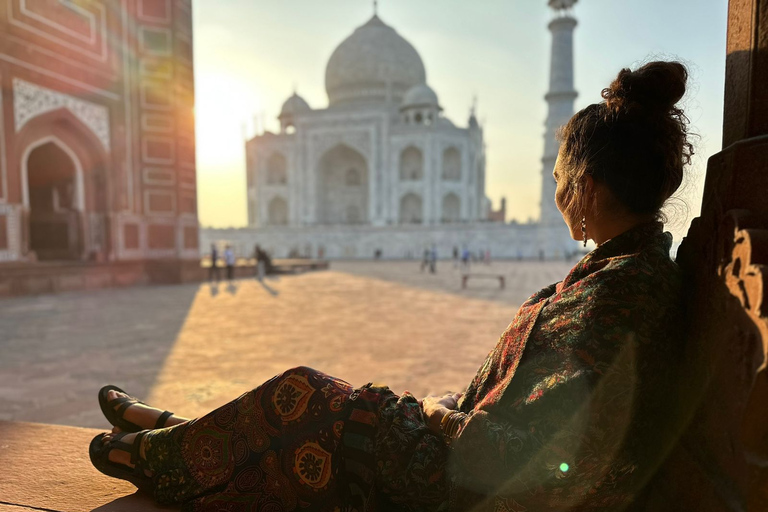 Rondleiding door Taj Mahal en Mausoleum inclusief toegangsprijs