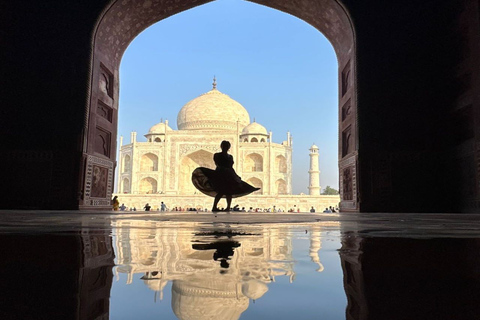 Rondleiding door Taj Mahal en Mausoleum inclusief toegangsprijs