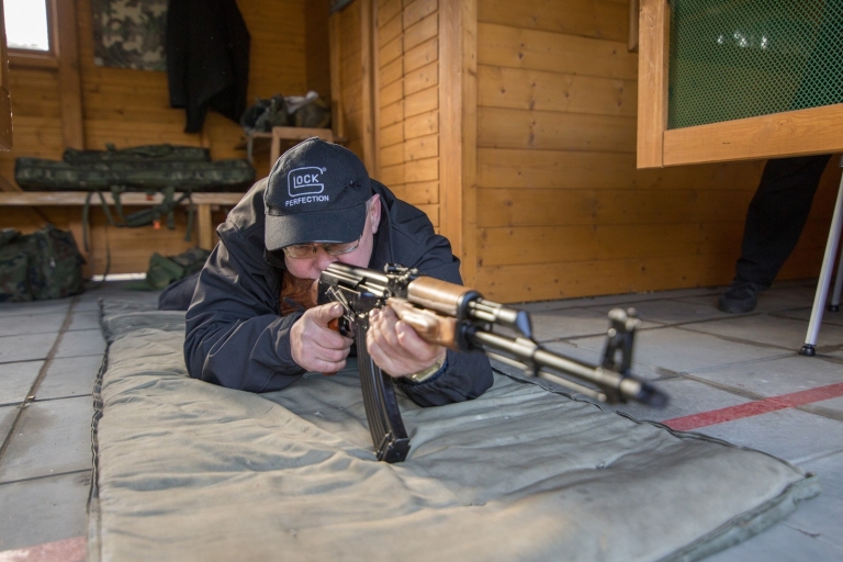 Gdansk: Firearm Shooting Experience with Instructor Private First Class