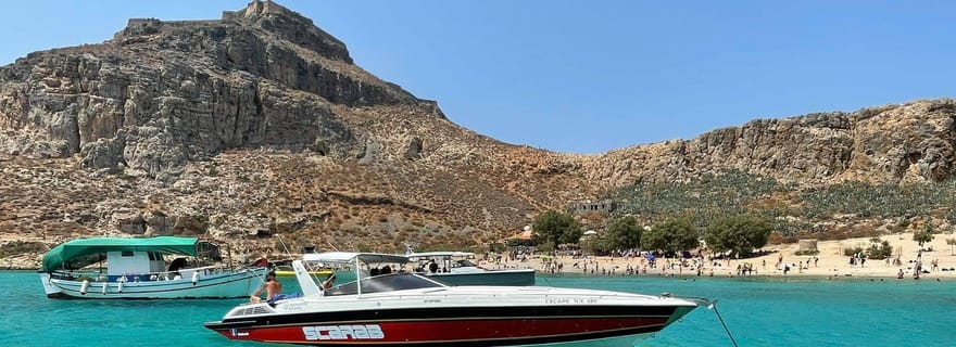 Visite d'une demi-journée de l'île Theodorou en bateau à moteur