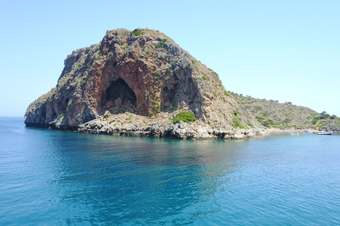 Powerboat Tour Theodorou Island Half Day Morning or Sunset