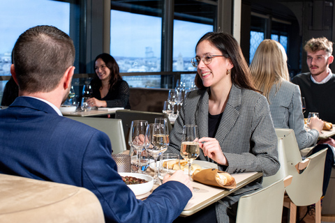 Paris: Almoço de 3 pratos na Madame Brasserie da Torre Eiffel 12:00Menu Madame com Bebidas - Centro de Restaurante