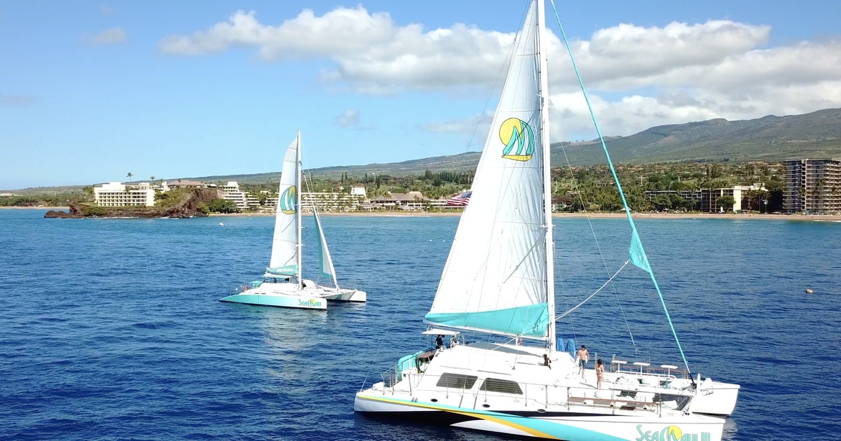 kaanapali beach catamaran