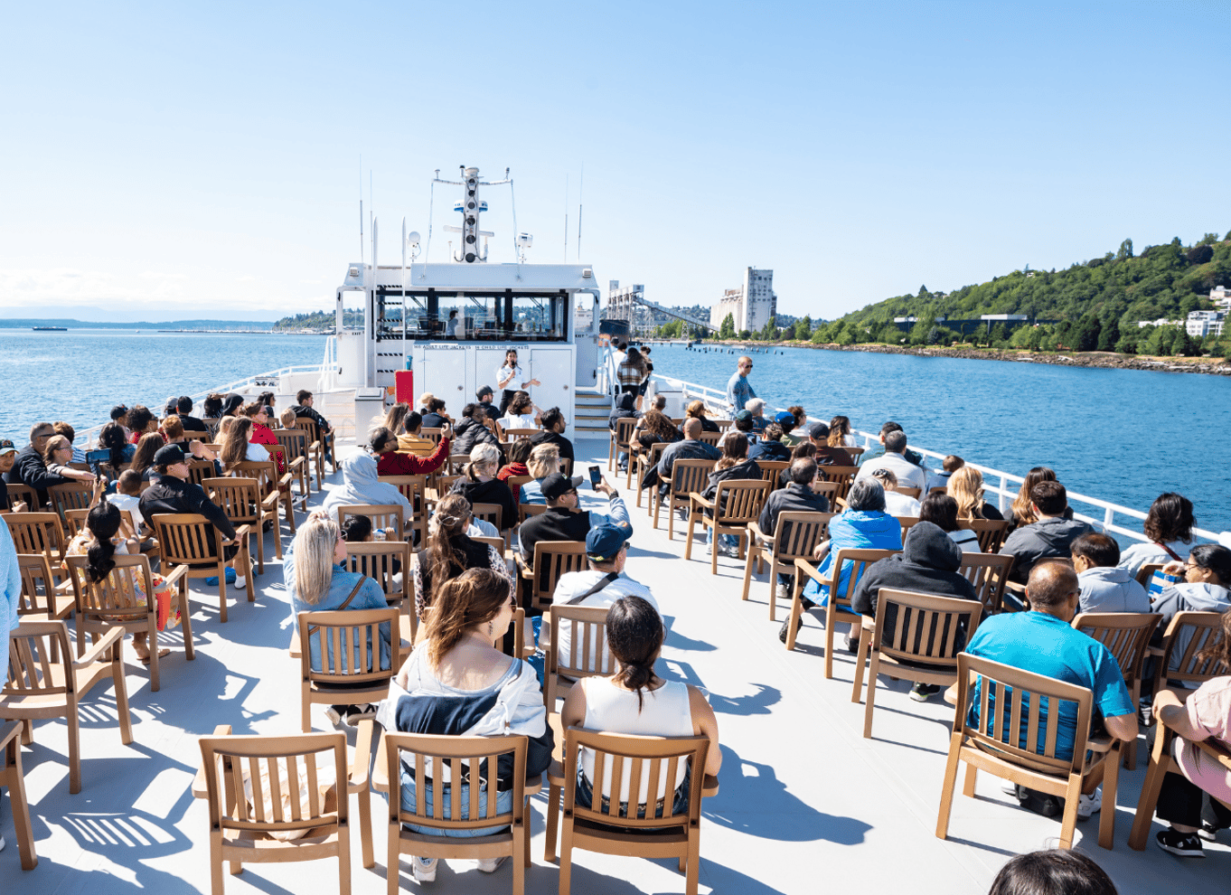 Seattle: Havnerundfart med levende fortælling