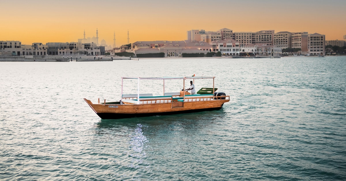Abu Dhabi Ocean Boat Tour GetYourGuide