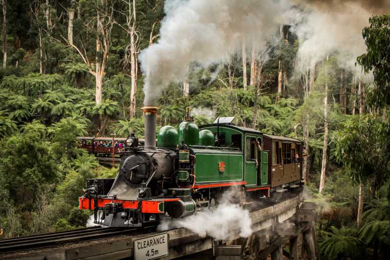 Puffing Billy Railway: Fahrt mit dem historischen Dampfzug