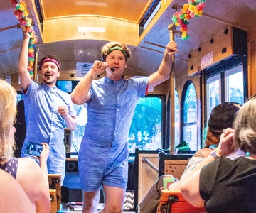 Savannah: tour del carrello della commedia "Savannah for Morons".