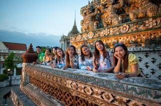 Bangkok: Wat Pho und Wat Arun - Geführte Tour zu Fuß