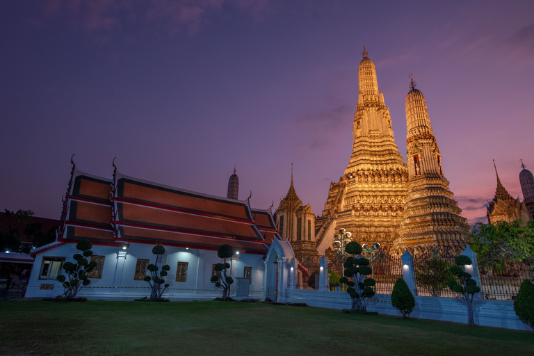 Bangkok: Excursão a pé guiada por Wat Pho e Wat ArunExcursão para grupos pequenos em inglês