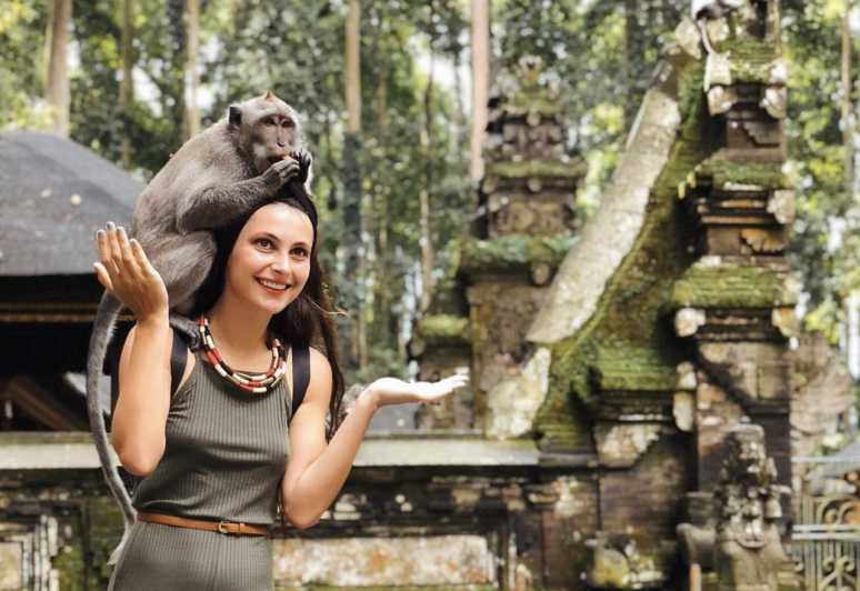 Ubud: biglietto per il santuario della foresta delle scimmie sacre e tour guidato