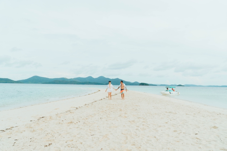 Coron: Prywatna plaża skacząca do Malcapuya i DitaytayanWycieczka z odbiorem i dowozem do hotelu