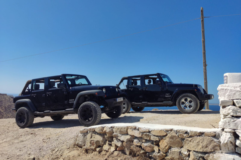 Mykonos : Tour privé en Jeep avec la plage de Myrsini et Ano Mera