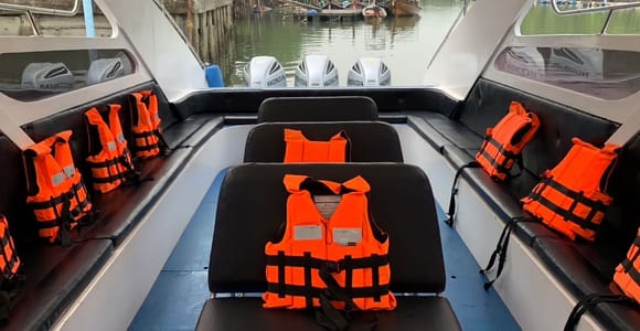 From Krabi: Speedboat Transfer to Ko Yao Yai or Koh Yao Noi