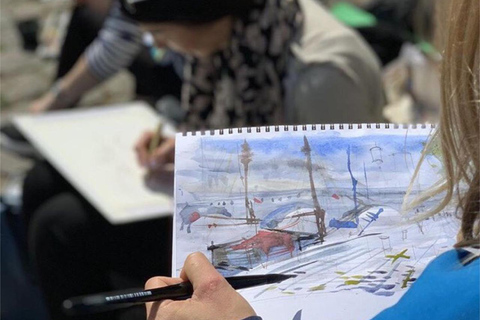 Dresden: Sketching Experience & Guided Tour – Discover the City with Pencil and Panorama RUS Dresden: Sketching Experience & Guided Tour