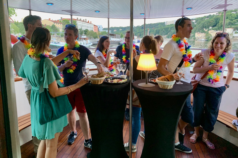 Gastronomische cruise in het hart van Lyon