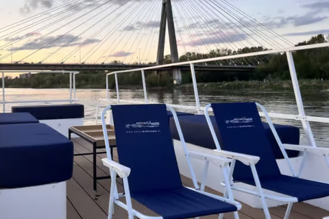 Warsaw: Sightseeing Cruise with 7 Language Audioguide