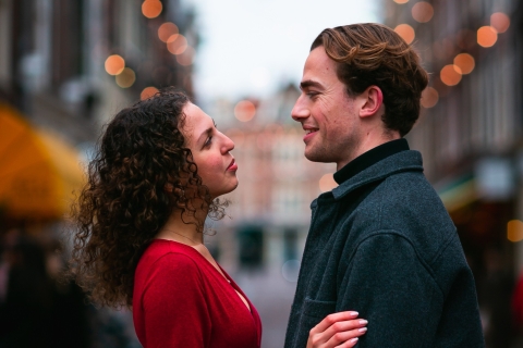 Amsterdam : Photoshoot romantique pour couplesPhotoshoot Premium (30-40 photos)