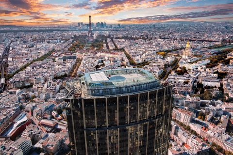 Montparnassetornet i Paris: Entrébiljett till takterrassen