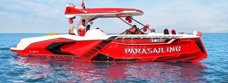 Dubaï : Bateau privé de luxe avec visite touristique