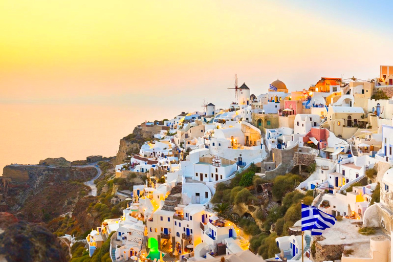 Santorini: Island Tour with Wine Tasting