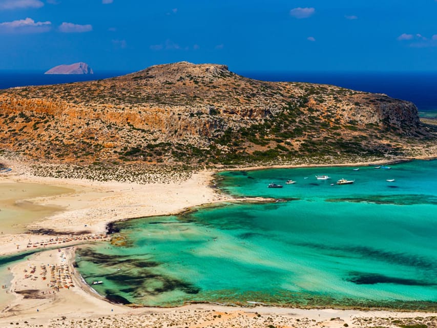 Desde Chania Tour En Barco A La Laguna De Balos Y La Isla De Gramvousa