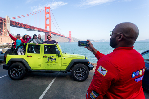 San Francisco: excursion privée en jeep convertible de 2 heuresSan Francisco : visite privée en jeep de 2 heures