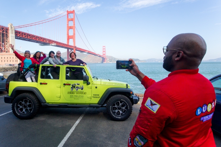 San Francisco: excursion privée en jeep convertible de 2 heuresSan Francisco : visite privée en jeep de 2 heures